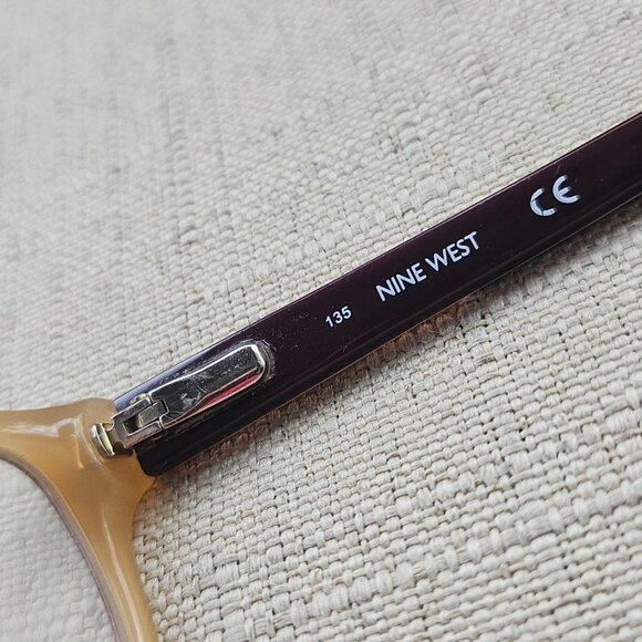 Nine West Women Eyeglasses Frame Burgundy NW5134 50[]16 135 Glasses Eyewear - Picture 11 of 12